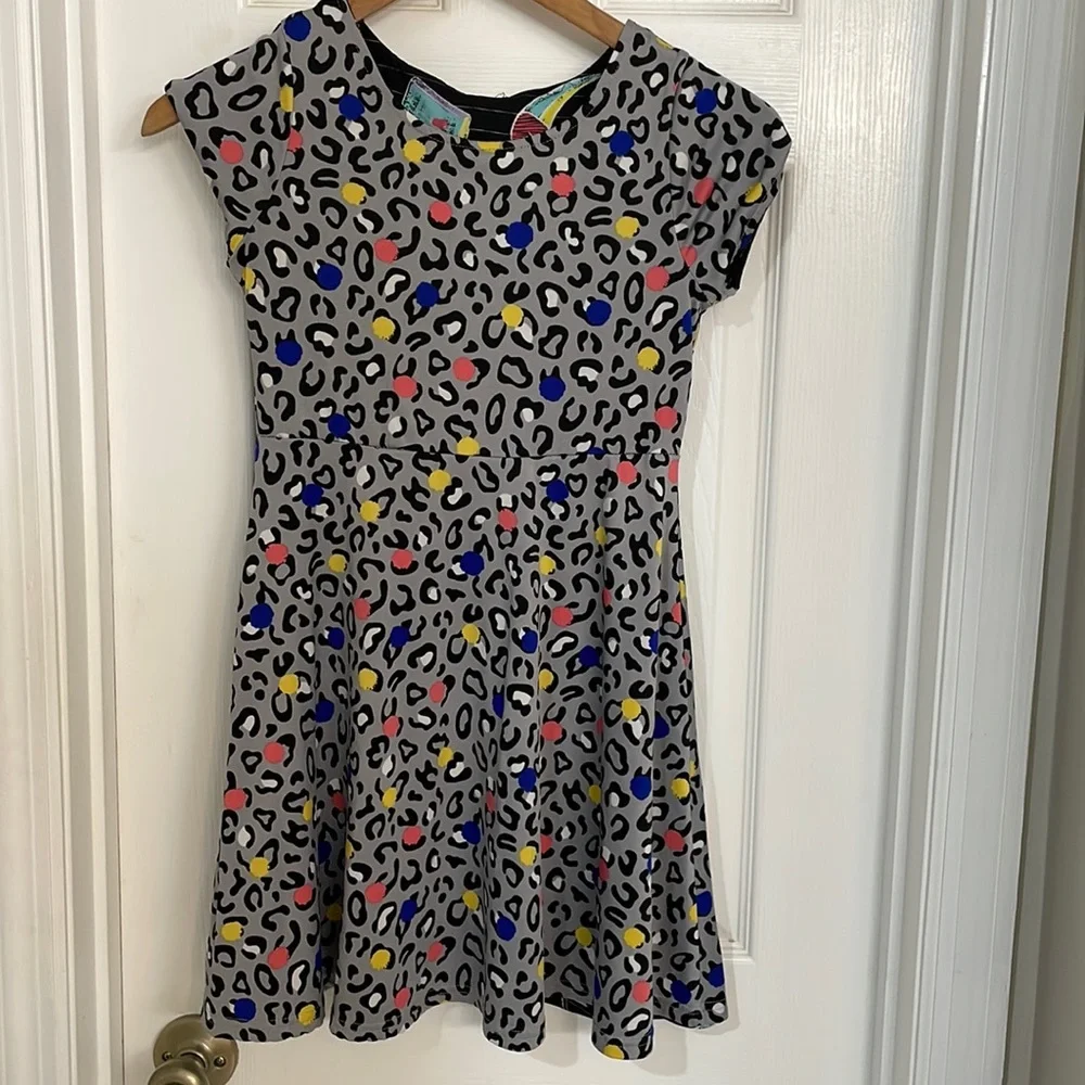 Kahn Lucas Reversible Girl's Dress Sz 12